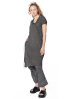 RUNDHOLZ, stylish, asymmetric cotton stretch coat with layering 1241561206