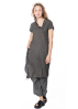 RUNDHOLZ, stylish, asymmetric cotton stretch coat with layering 1241561206