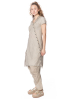 RUNDHOLZ, stylish, asymmetric cotton stretch coat with layering 1241561206