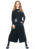 yukai, virgin wool culotte with interesting pattern