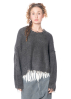 RUNDHOLZ, raw-edged silk sweater 1251650704