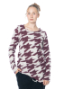 RUNDHOLZ, houndstooth sweater in jacquard knit 2241680701