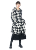 RUNDHOLZ, knit coat with houndstooth pattern 2241687206