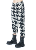 RUNDHOLZ, stylish pants in houndstooth design 2241687607