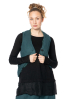 RUNDHOLZ, layered cotton vest with back string 1241751008