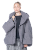 RUNDHOLZ DIP, voluminöse Jacke mit Kapuze 2242001103