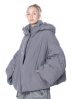 RUNDHOLZ DIP, voluminöse Jacke mit Kapuze 2242001103