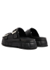 Virón, vegan corn leather sandal with buckles