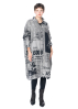 RUNDHOLZ DIP, iconic dress with newspaper print 2242020903