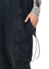 RUNDHOLZ DIP, coated suspender jeans with pockets 2242030101