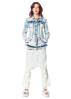 RUNDHOLZ DIP, stylish washed denim pants 1252030112