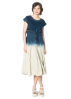 RUNDHOLZ DIP, Denim-Kleid mit Farbverlauf 1252030906 