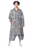 RUNDHOLZ DIP, cotton-silk coat in washed-out cargo style 1242091206