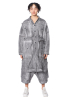 RUNDHOLZ DIP, cotton-silk coat in washed-out cargo style 1242091206