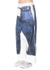 RUNDHOLZ DIP, pants in denim print 1252110103