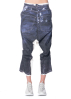 RUNDHOLZ DIP, pants in iconic denim print 1252110107