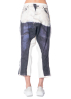 RUNDHOLZ DIP, pants in iconic denim print 1252110107