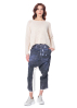 RUNDHOLZ DIP, pants in iconic denim print 1252110107