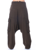 RUNDHOLZ DIP, cozy low-crotched trousers with pockets in 100% virgin wool 2232190101