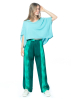 RUNDHOLZ DIP, elastic viscose pants with abstract color scheme 1232190102