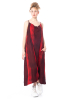 RUNDHOLZ DIP, long, sleeveless dress in noble batik look 1232190904