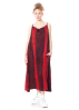 RUNDHOLZ DIP, long, sleeveless dress in noble batik look 1232190904