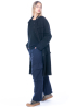 RUNDHOLZ DIP, long wool coat with front patch pockets 2232191204