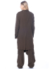 RUNDHOLZ DIP, long wool coat with front patch pockets 2232191204