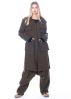 RUNDHOLZ DIP, long wool coat with front patch pockets 2232191204