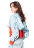 RUNDHOLZ DIP, verkürzte Jeansjacke 1252211109