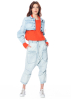 RUNDHOLZ DIP, verkürzte Jeansjacke 1252211109