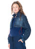 RUNDHOLZ DIP, verkürzte Jeansjacke 1252211109