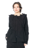 RUNDHOLZ DIP, skulpturale Jacke in A-Linie 1252241103