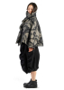RUNDHOLZ, balloon dress in mixed fabric 2241110917