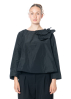 HINDAHL & SKUDELNY, ruffled long-sleeved shirt 224B11