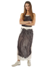 RUNDHOLZ, printed maxi skirt in crinkle look 2251470302