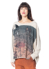 RUNDHOLZ DIP, T-Shirt mit Postkarten-Print 2252300503 - NOBANANAS - Bild 3