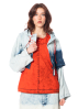 RUNDHOLZ DIP, kurze Jeansjacke in Bleach-Optik 1252261105