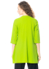 yukai, casual shirt with half-length sleeves and round neckline