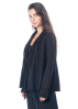 KATHARINA HOVMAN, fringe jacket in boiled wool 235361