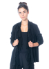 KATHARINA HOVMAN, fringe jacket in boiled wool 235361