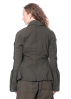 RUNDHOLZ DIP, figure-hugging jacket in cotton stretch with voluminous cuffs 2232391105