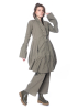 RUNDHOLZ DIP, waisted cotton stretch coat with shawl collar 2232391206