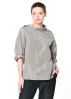 KATHARINA HOVMAN, taffeta shirt with stand-up collar 241228