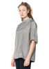 KATHARINA HOVMAN, taffeta shirt with stand-up collar 241228