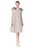 KATHARINA HOVMAN, dress with handwoven detachable sleeves 241560