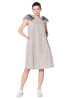 KATHARINA HOVMAN, dress with handwoven detachable sleeves 241560