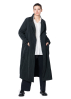 KATHARINA HOVMAN, long coat with stand-up collar 241709