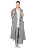 KATHARINA HOVMAN, long coat with stand-up collar 241709