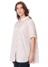 KATHARINA HOVMAN, summer blouse with a small collar 251216